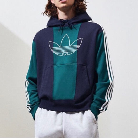 adidas off court trefoil hoodie
